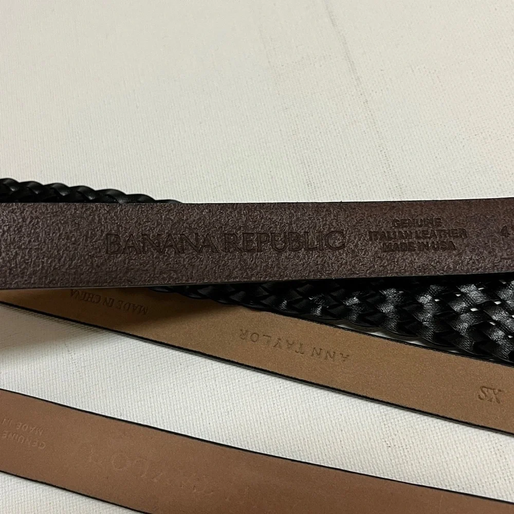 Belt Bundle ((4) Banana Republic and Ann Taylor